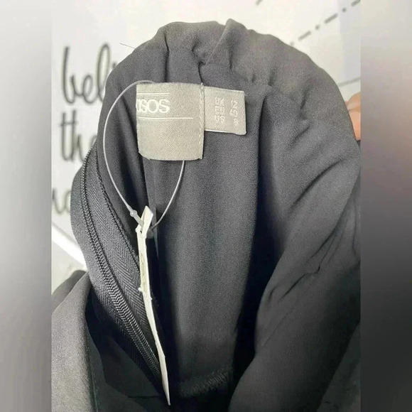 ASOS Bandeau Jumpsuit with Tie Detail - Picture 6 of 7